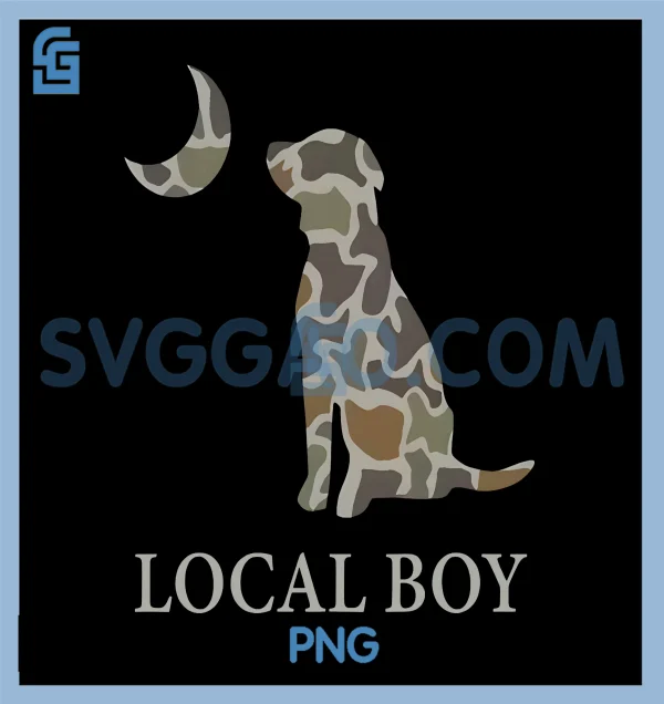 Local Boy PNG, Duck Hunting PNG, Black Lab Outdoor PNG – SVGGAO