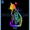 Cat Mom PNG, Cat Lover Cute PNG, I Love My Cat PNG