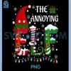 The Annoying Elf Xmas PNG, Christmas Family PNG