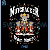 Nutcracker Team Mouse PNG, Funny Soldier Xmas PNG