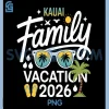 Kauai Family Vacation 2026 PNG, Beach Lovers And Summer Fun PNG 1 Kauai Family Vacation 2026 PNG, Beach Lovers And Summer Fun PNG