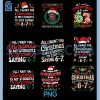 All I Want For Christmas Teacher PNG Bundle, Funny Classroom 6-7 PNG