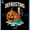 Defrosting Season PNG, Funny Christmas Switch PNG