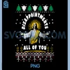 Disappointments All Of You PNG, Funny Jesus Christmas PNG