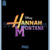 Disney Hannah Montana PNG, Classic Iconic Big Chest Text Logo PNG
