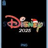 Disney Holiday Christmas PNG, Vacation Trip Gingerbread Logo 2025 PNG
