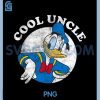 Disney Mickey & Friends PNG, Donald Duck Vintage PNG, Cool Uncle Logo PNG