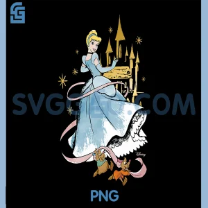 Disney Princess PNG, Cinderella Collage PNG