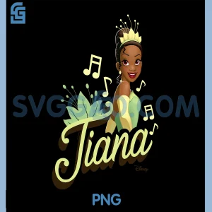 Disney Princess PNG, Tiana Princess and The Frog PNG
