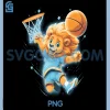 Basketball Lion Cool PNG, Sports Animal Design PNG 1 Basketball Lion Cool PNG, Sports Animal Design PNG